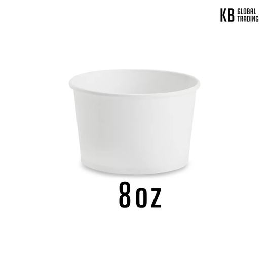 KRAFT  8OZ PAPER BOWL 500PCS/CS